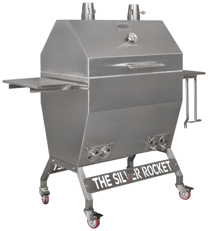 Large Silver Rocket grill
