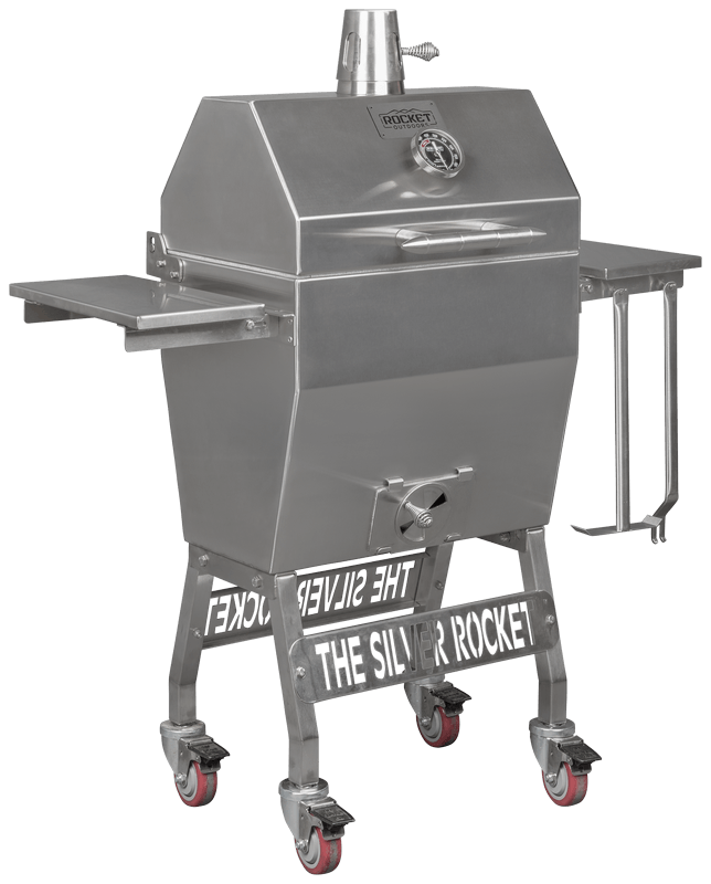 Small Silver Rocket grill